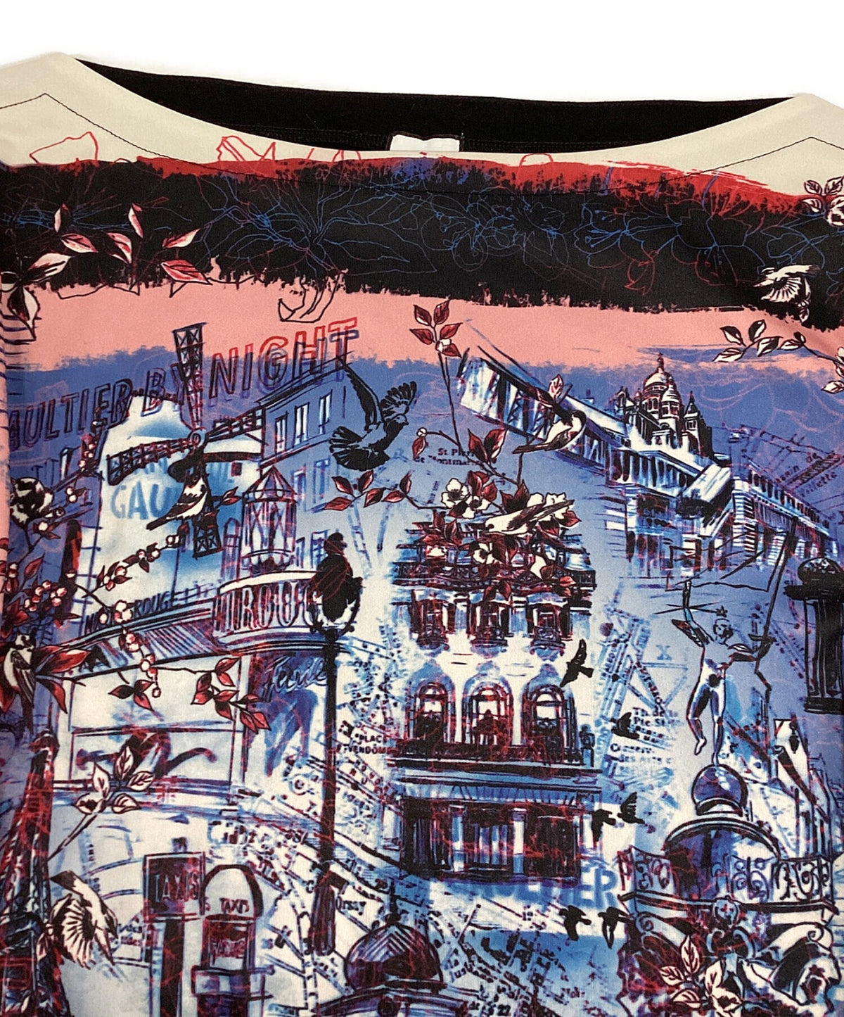 [Pre-owned] Jean Paul GAULTIER Printed long-sleeved cut and sewn JPJ 023