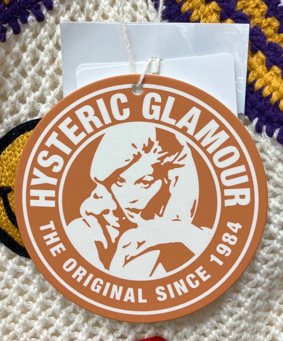 [Pre-owned] Hysteric Glamour SCRATCH Hand-Knitted Patch Camisole 01241NV02