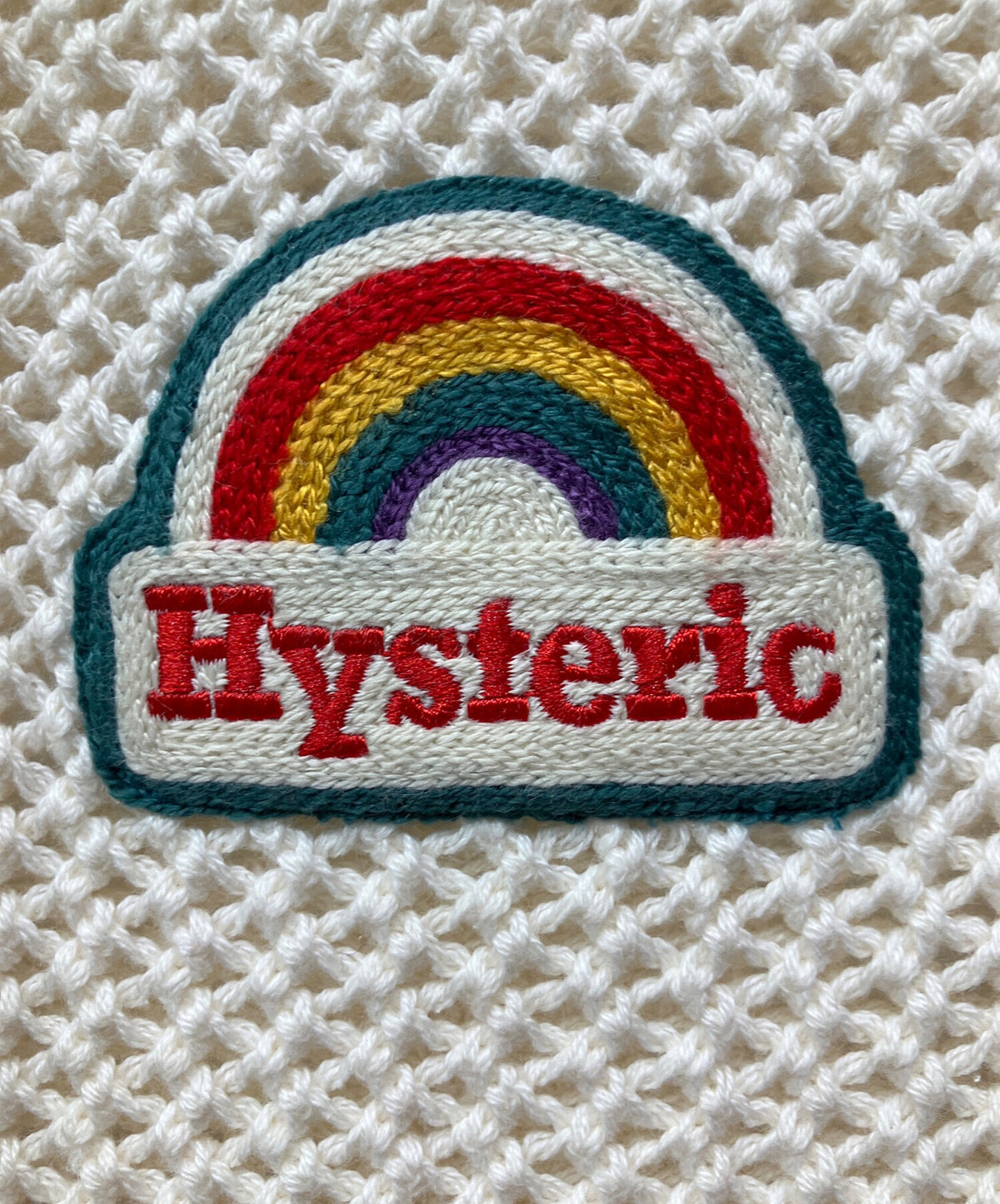 [Pre-owned] Hysteric Glamour SCRATCH Hand-Knitted Patch Camisole 01241NV02