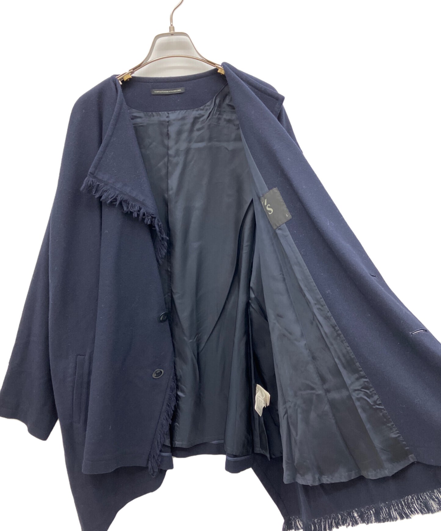 [Pre-owned] Y's collarless coat YC-C11-010