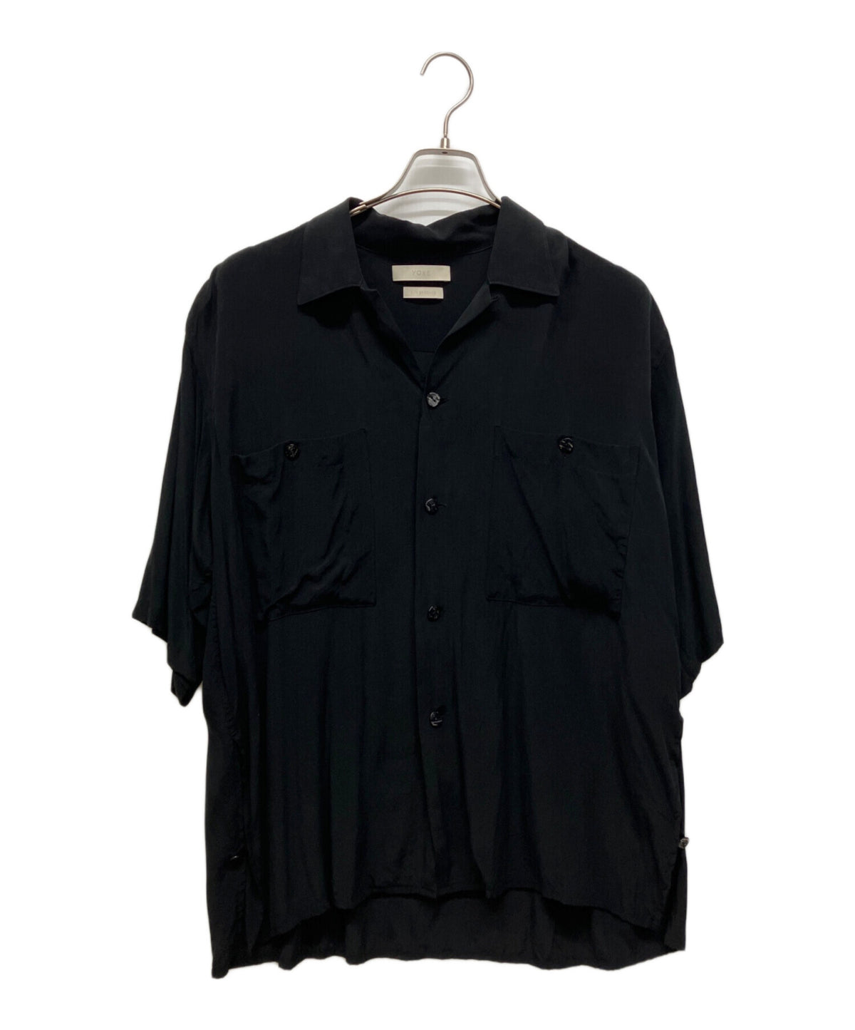 [Pre-owned] YOKE Open-Collar Shirt YK24SSO656SH
