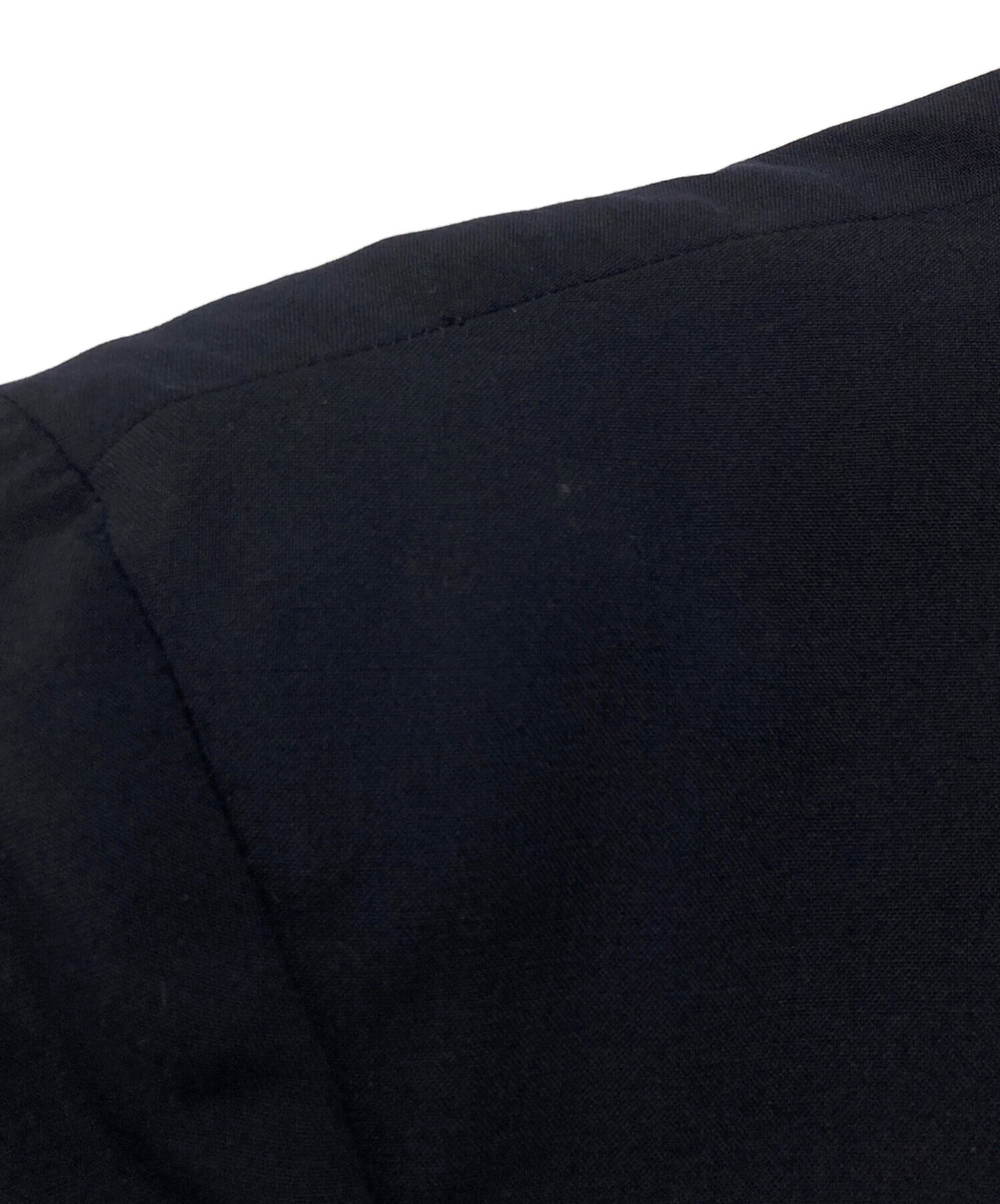[Pre-owned] COMME des GARCONS HOMME PLUS Wool Gabardine Collarless Jacket PJ-11007S