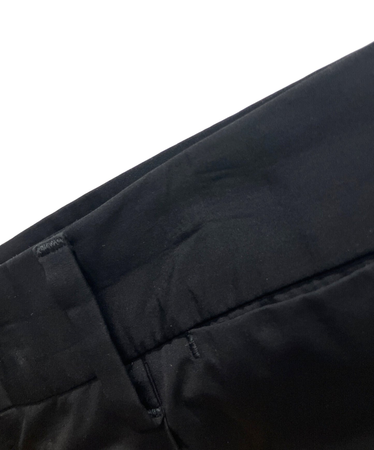 [Pre-owned] PRADA Front tuck tapered cotton pants UP0251 S000 1XV2