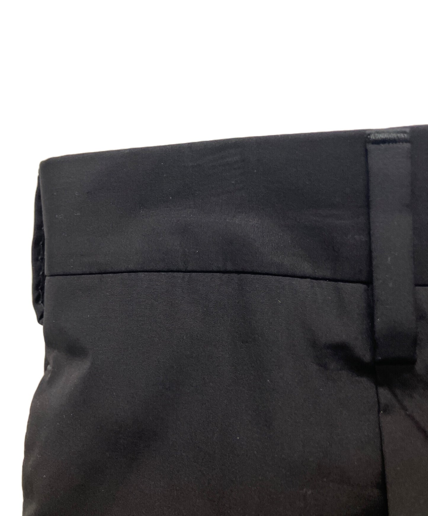 [Pre-owned] PRADA Front tuck tapered cotton pants UP0251 S000 1XV2