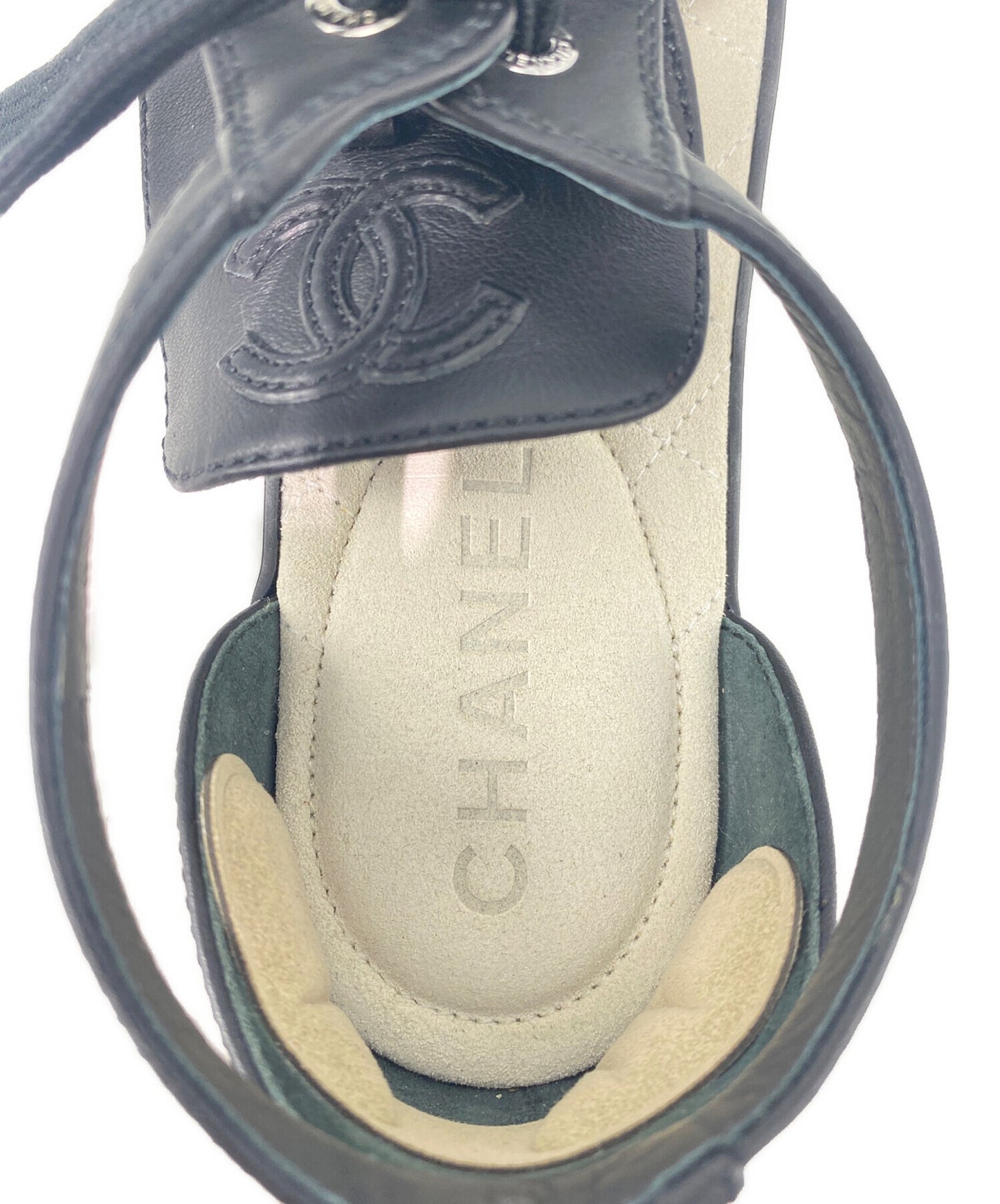 [Pre-owned] CHANEL open-toed sandals G29055