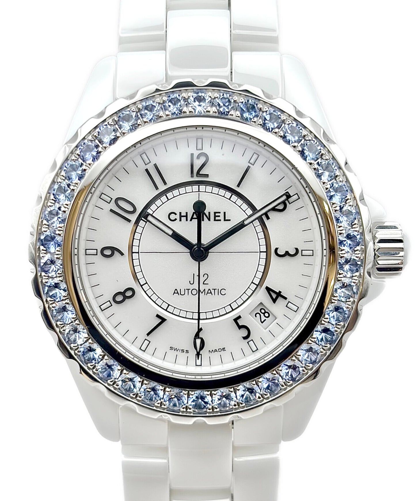 [Pre-owned] CHANEL J12 Jay Twelve H1180 White Dial 38mm / Sport Watch / Watches H1180