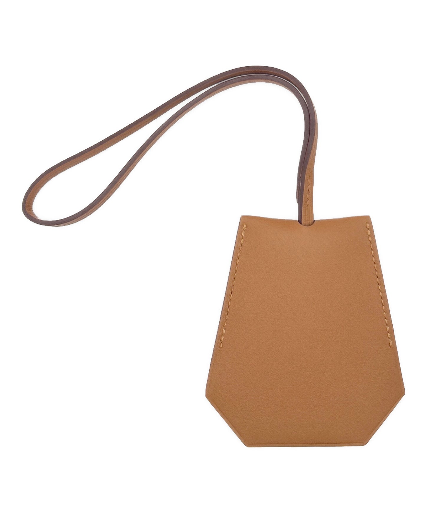 [Pre-owned] HERMES 2024 Years Gift Leather Key Clochette/Keychain/Keyring