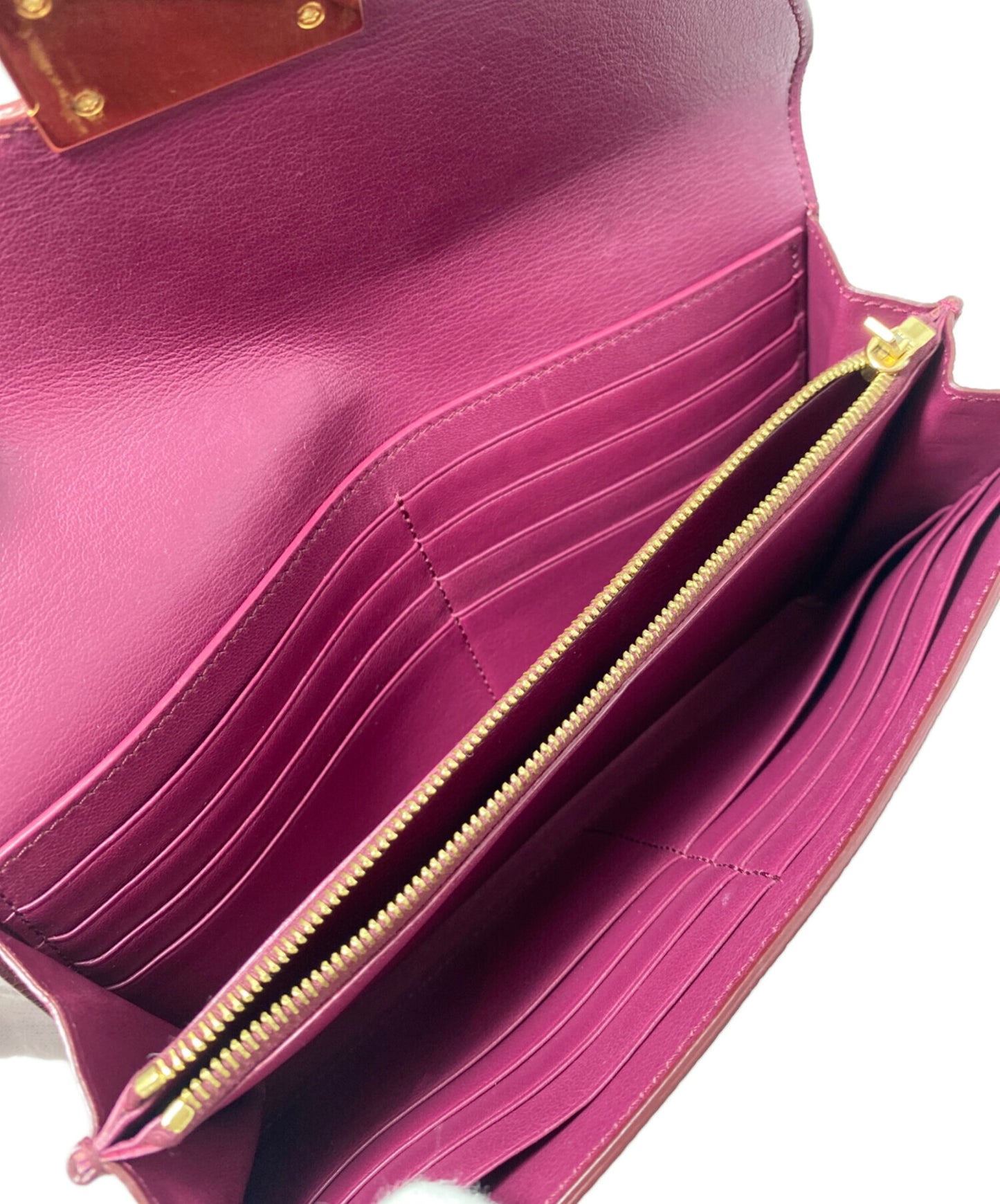 [Pre-owned] CELINE Trotter, long wallet