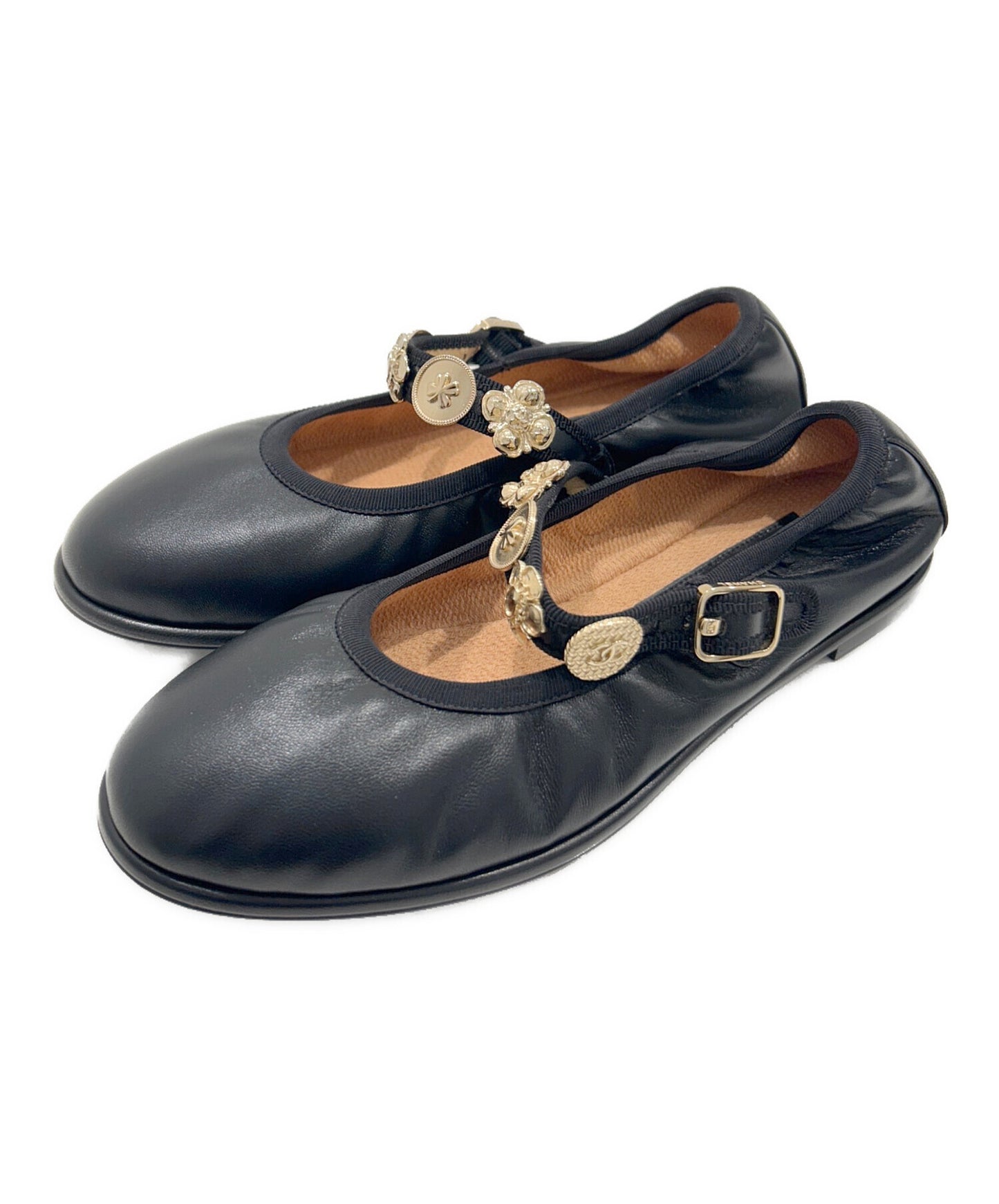 [Pre-owned] CHANEL Ballet Shoes / Mary Jane / Coco Button G45778