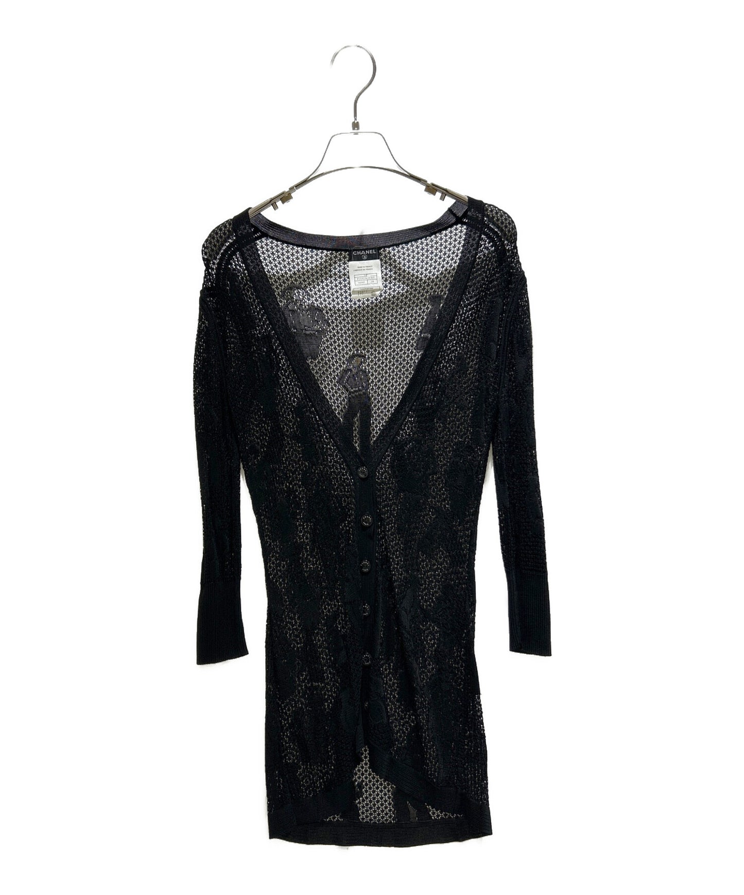 [Pre-owned] CHANEL Lace cardigan P21313V01305 / all-over lace / long cardigan P21313V01305