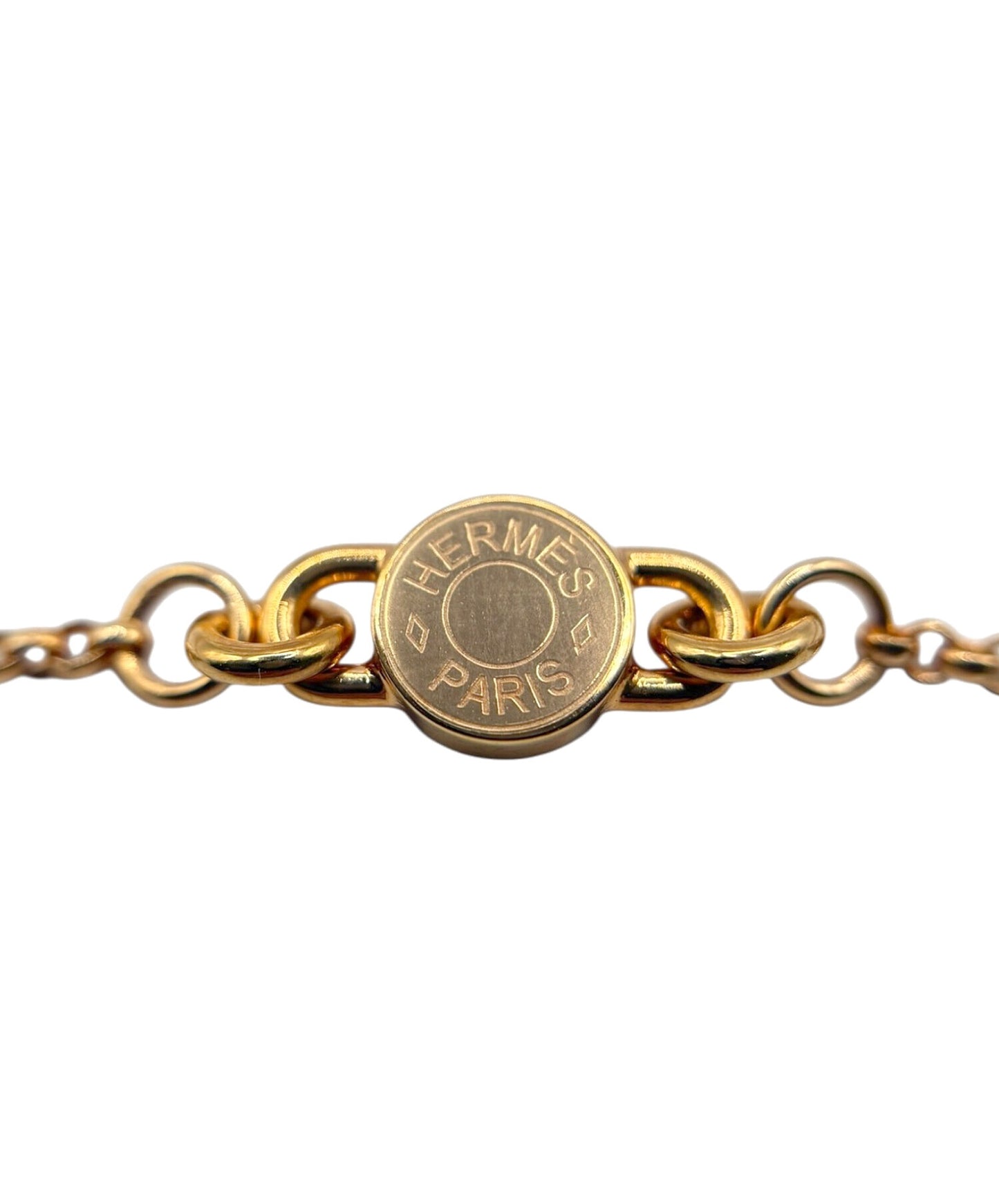 [Pre-owned] HERMES Charnier GM Necklace / Vose Swift