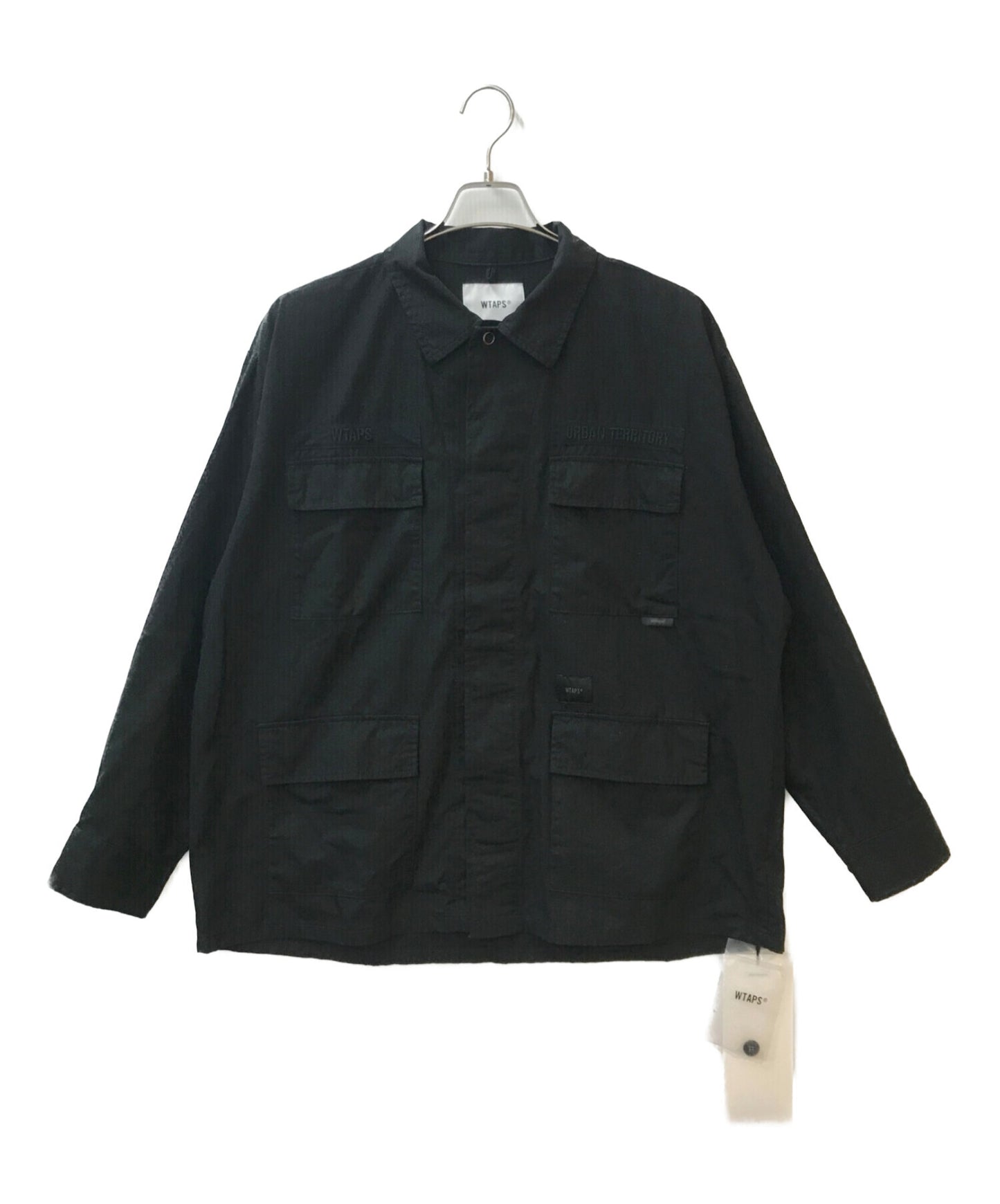 Pre-owned] WTAPS JUNGLE 02 LS COTTON POPLIN 221WVDT-SHM03