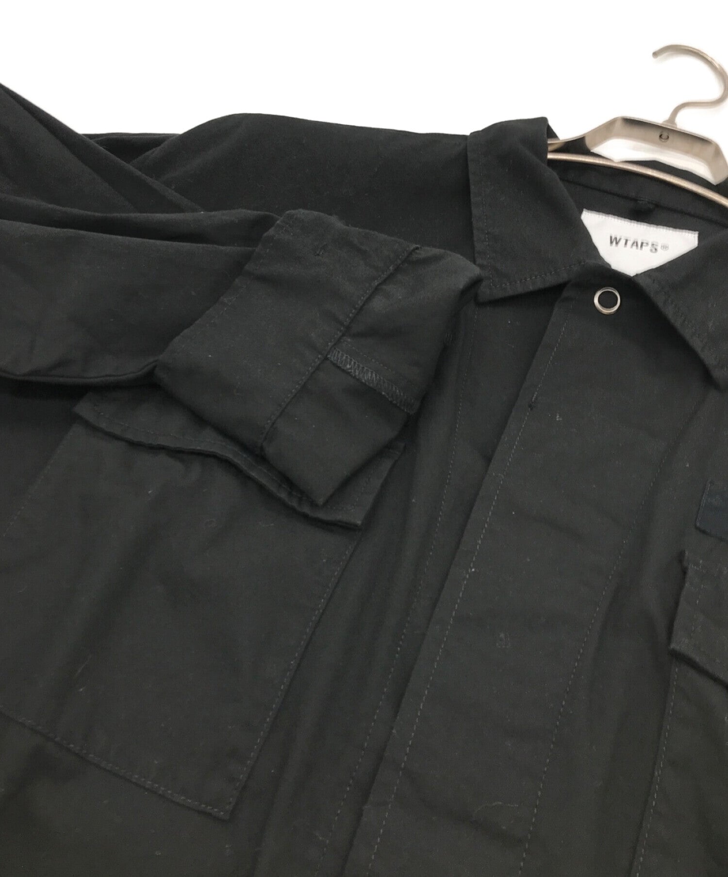 Pre-owned] WTAPS JUNGLE 02 LS COTTON POPLIN 221WVDT-SHM03