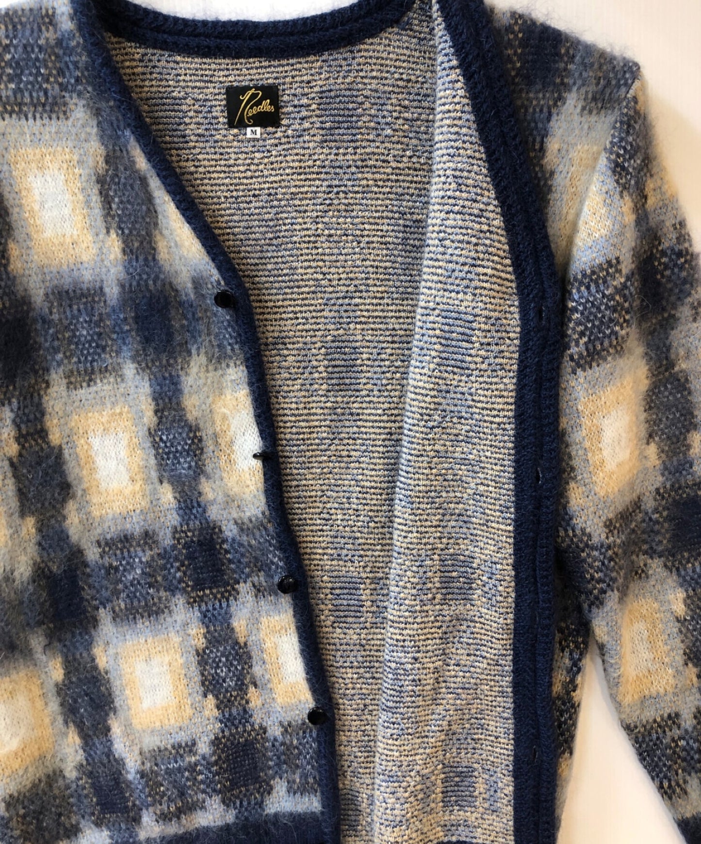 [Pre-owned] Needles Mohair Sheridan Cardigan LQ356.