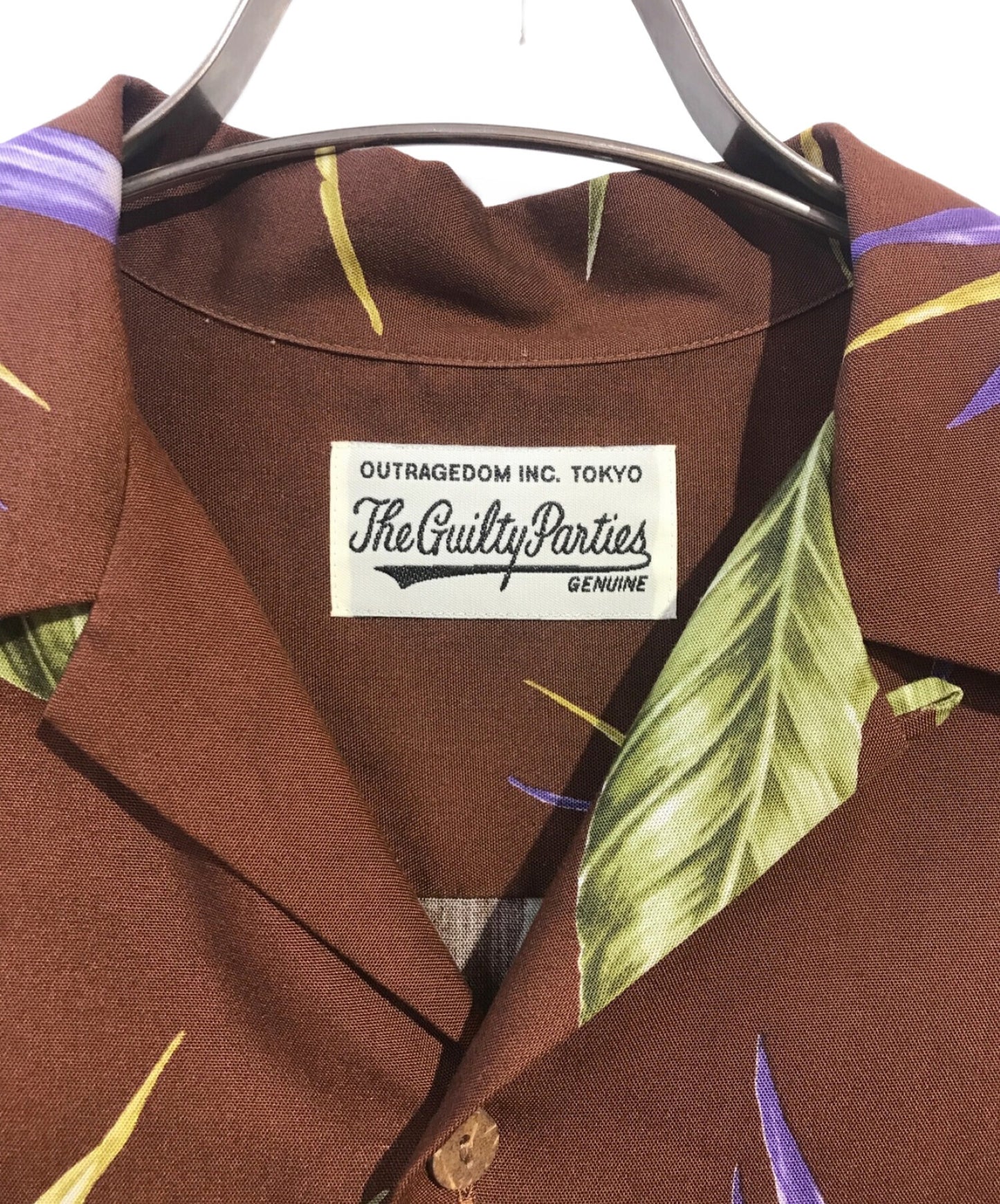 [Pre-owned] WACKO MARIA Bird of Paradise Flower Pattern Hawaiian Shirt