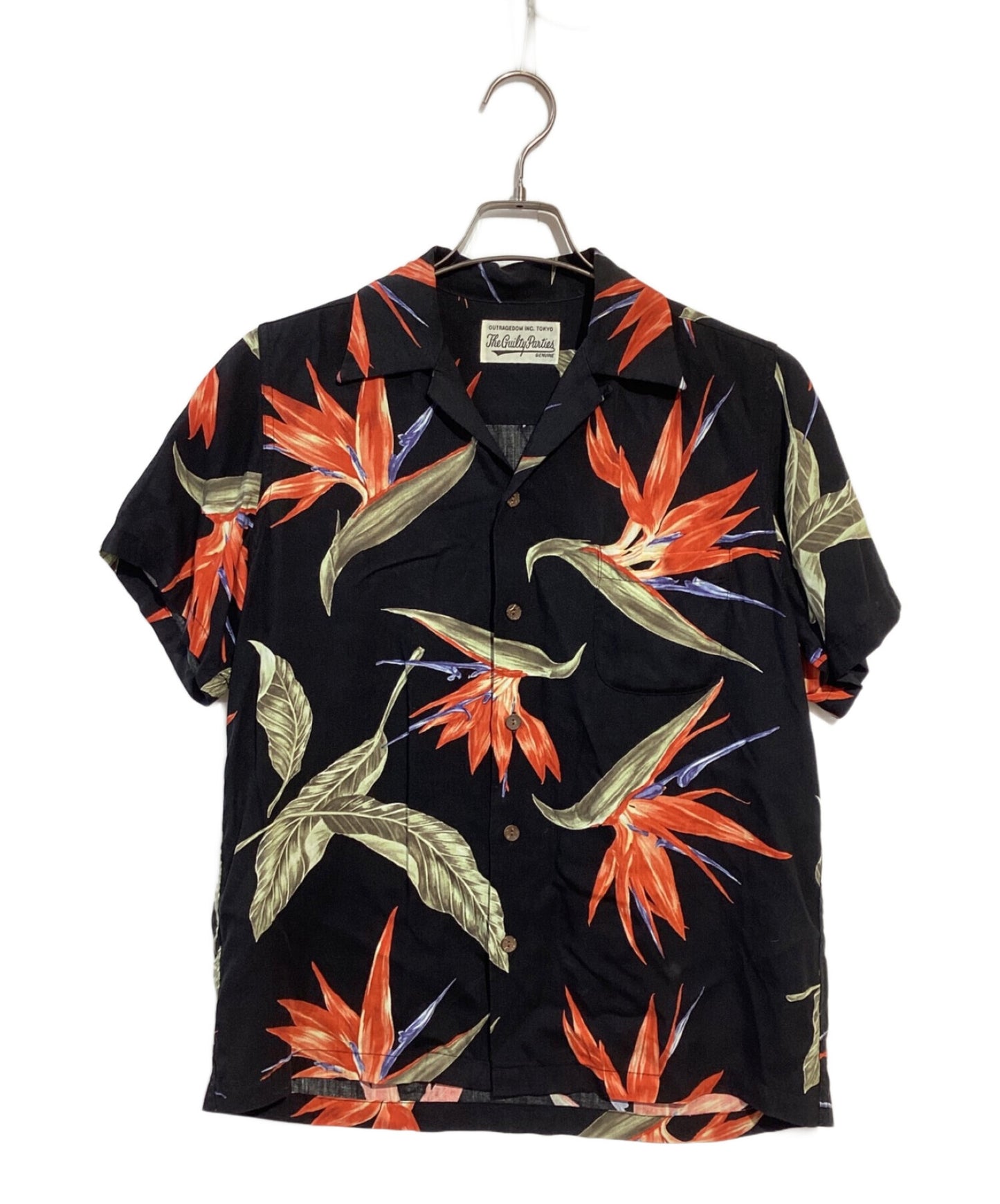 [Pre-owned] WACKO MARIA Bird of Paradise Hawaiian Shirt
