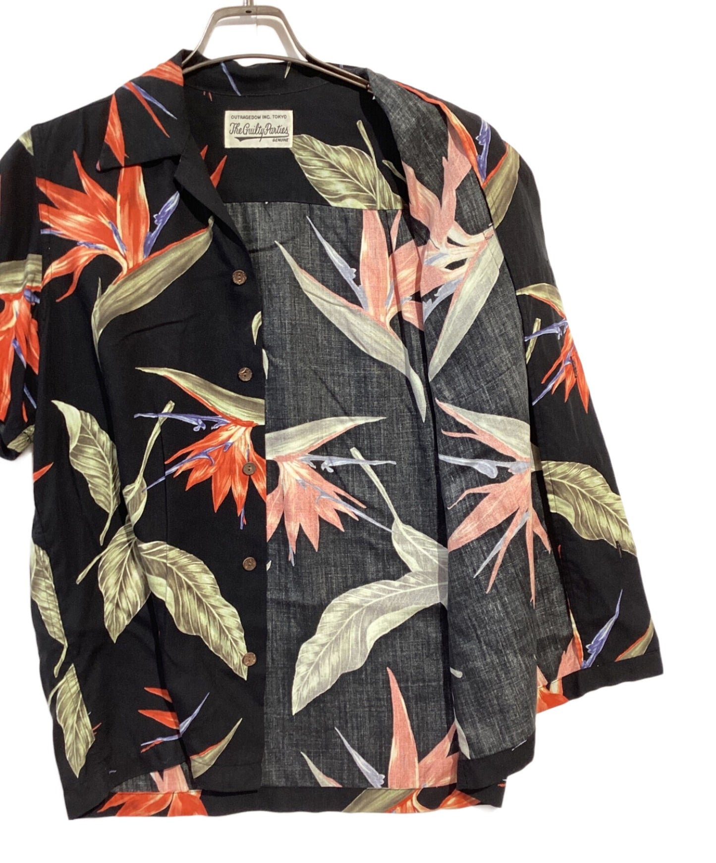 [Pre-owned] WACKO MARIA Bird of Paradise Hawaiian Shirt