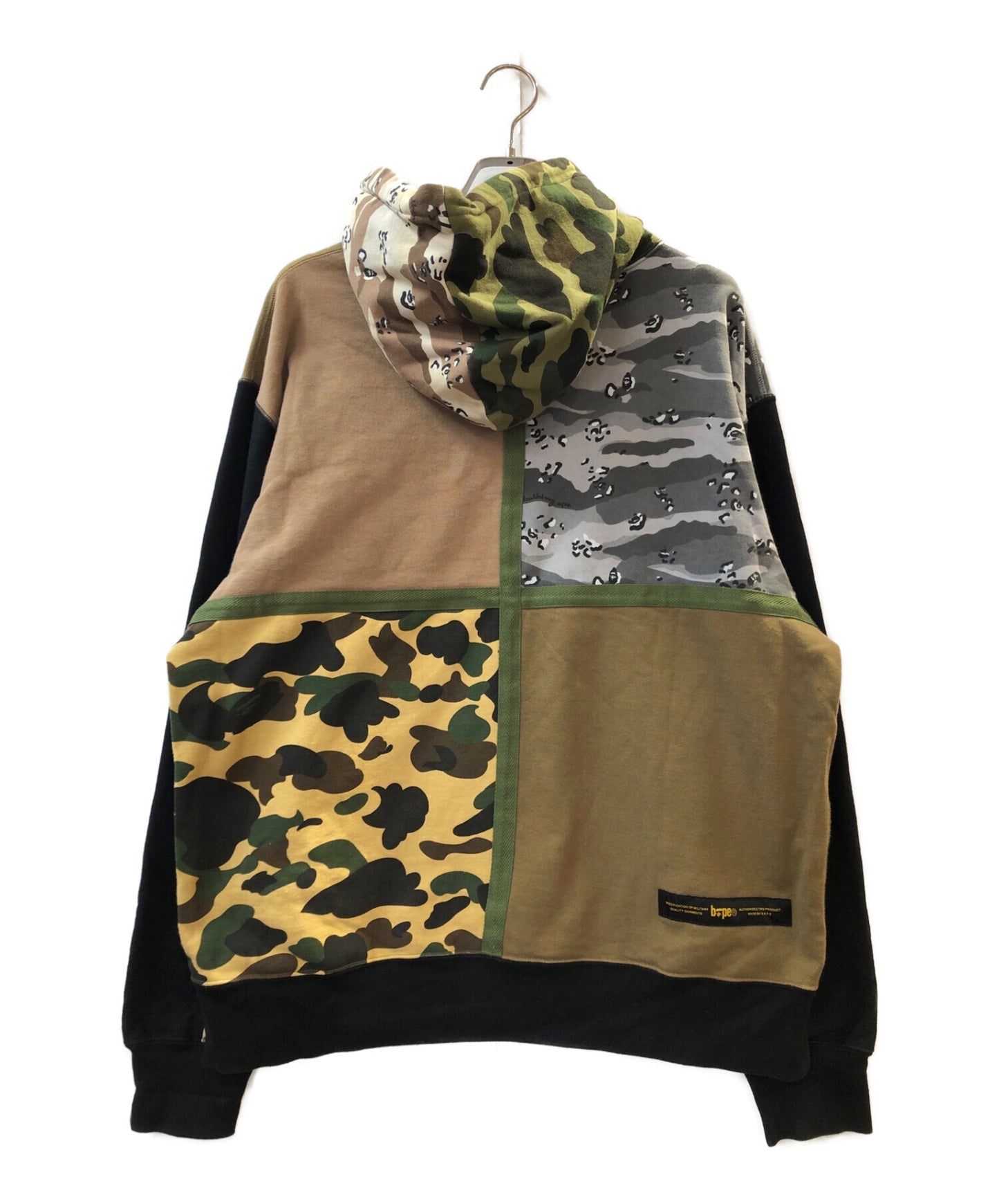 [Pre-owned] A BATHING APE APE Multicolor Camouflage Hoodie 001PPH301007X