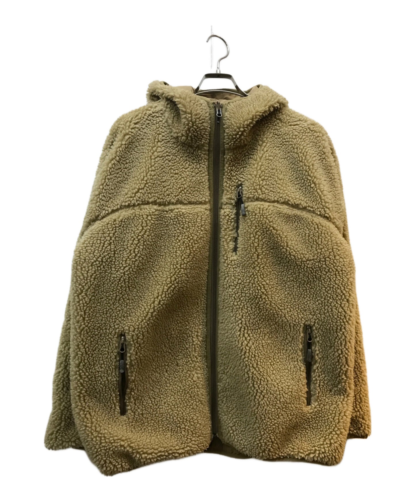 [Pre-owned] stussy Reversible Boa Fleece Jacket