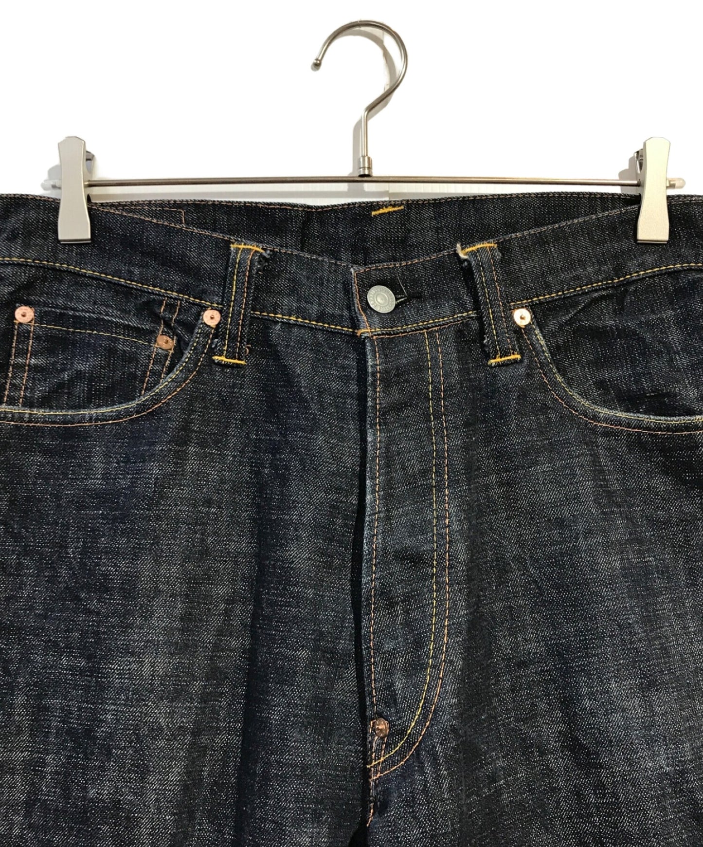 [Pre-owned] EVISU Martial Spirit Skull Denim Pants