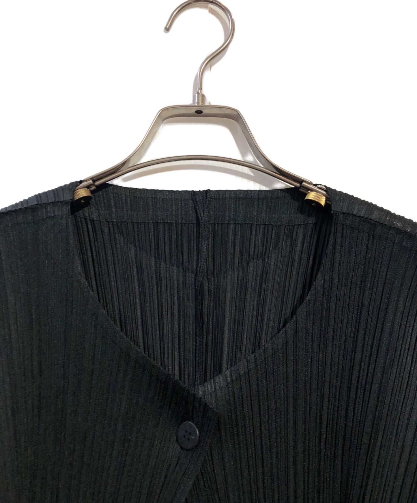 [Pre-owned] PLEATS PLEASE Pleated collarless jacket PP01-J0171