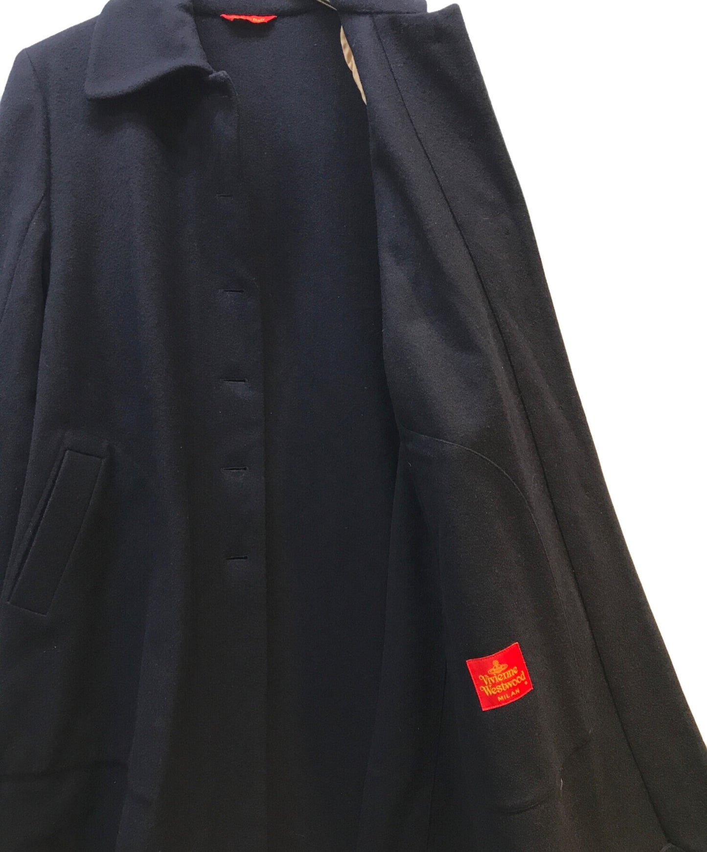 [Pre-owned] Vivienne Westwood RED LABEL Maxi A-line coat 356-9067