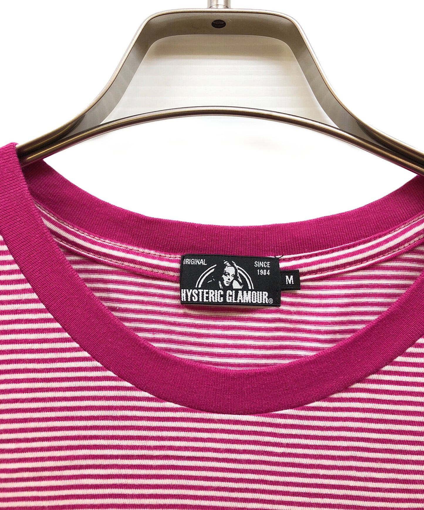 [Pre-owned] Hysteric Glamour HYS DEVIL pt T-shirt with pocket 02182CT32