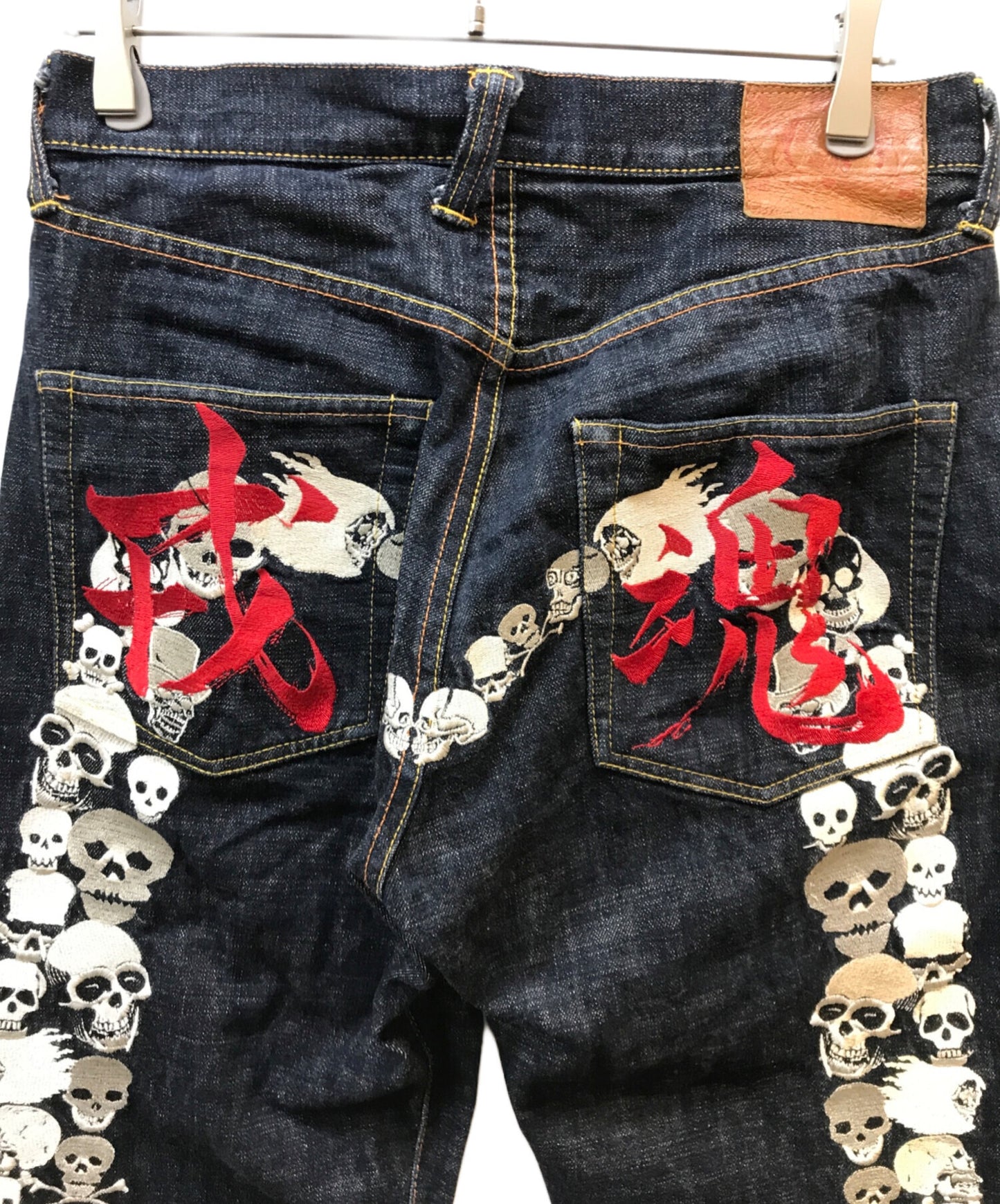 [Pre-owned] EVISU 2001/Kai-Kei Soul Skull Denim Pants