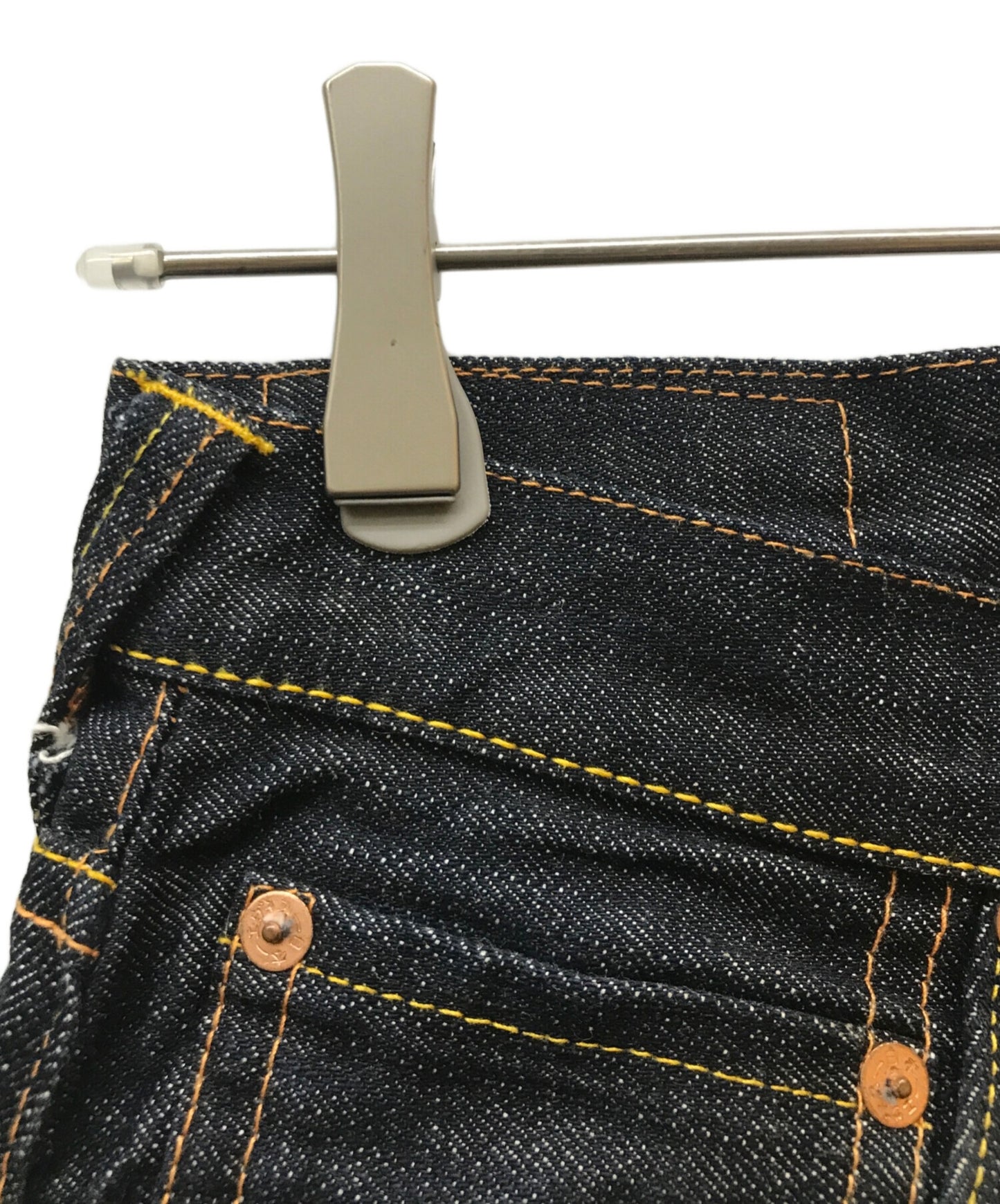 [Pre-owned] EVISU 2001/Big Lame Pink Seagull Jeans