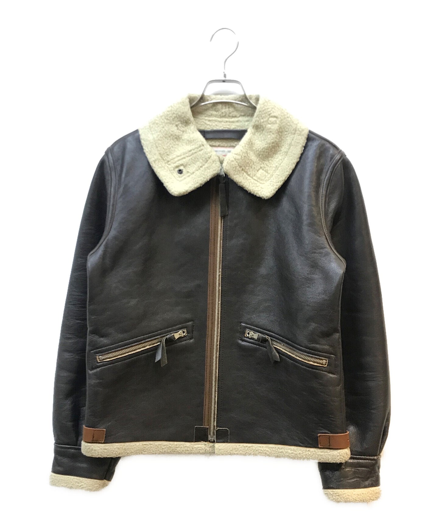 [Pre-owned] Hysteric Glamour D-1 Mouton Bonded Jacket 02173LB03