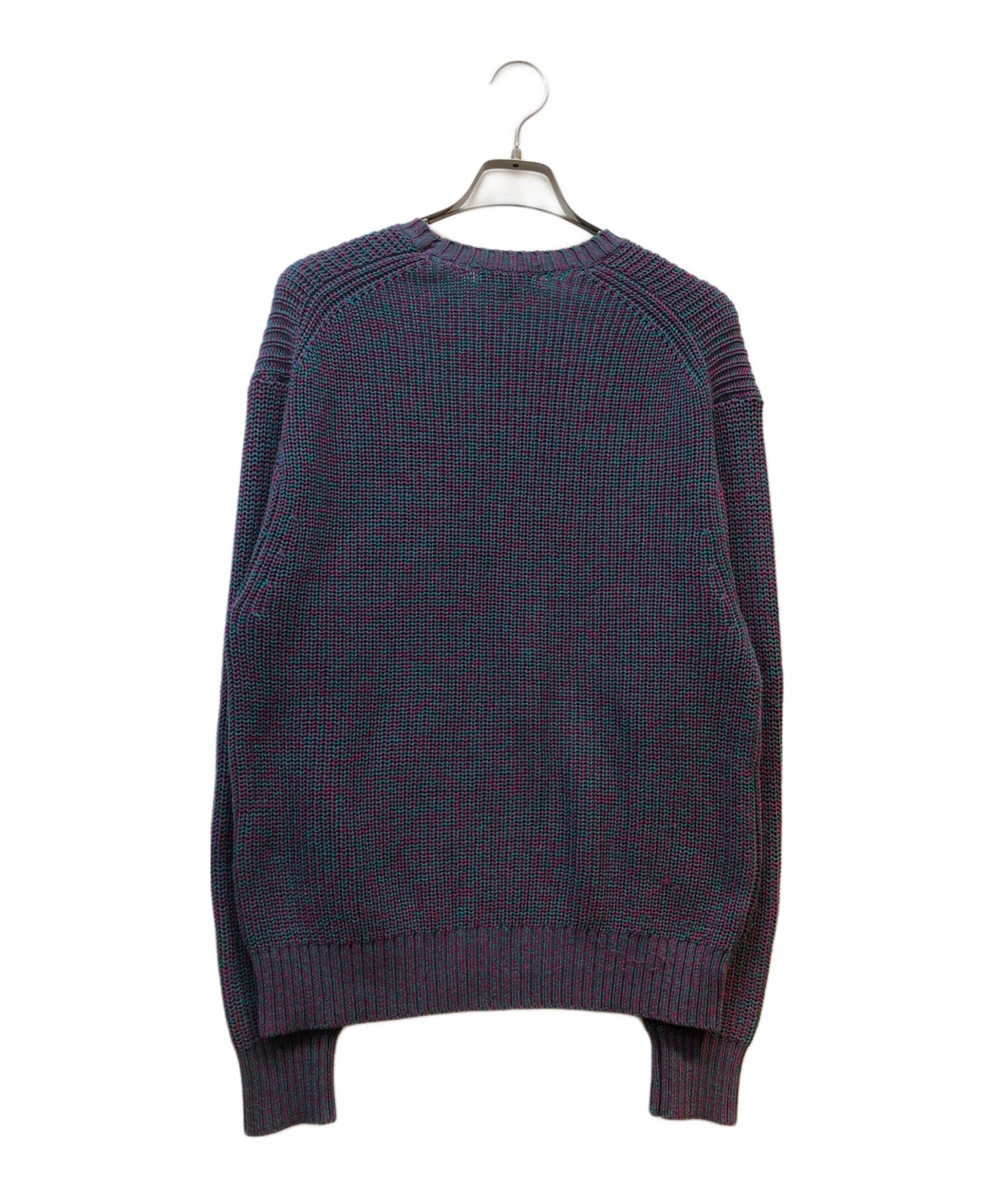 [Pre-owned] SUPREME melange rib knit sweater