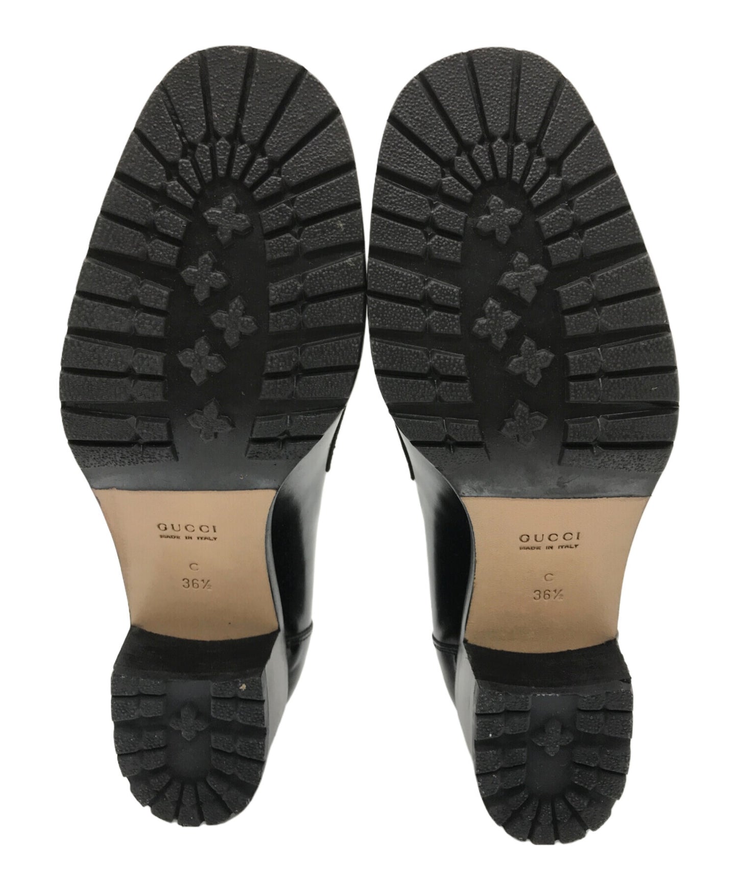 [Pre-owned] GUCCI Horsebit Heel Loafers 100 0382