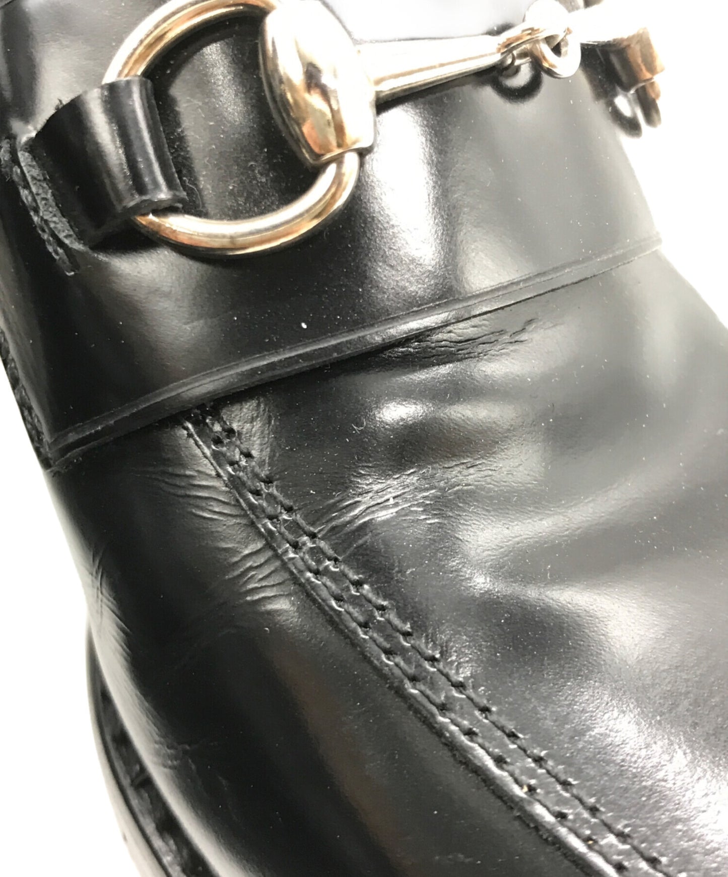 [Pre-owned] GUCCI Horsebit Heel Loafers 100 0382