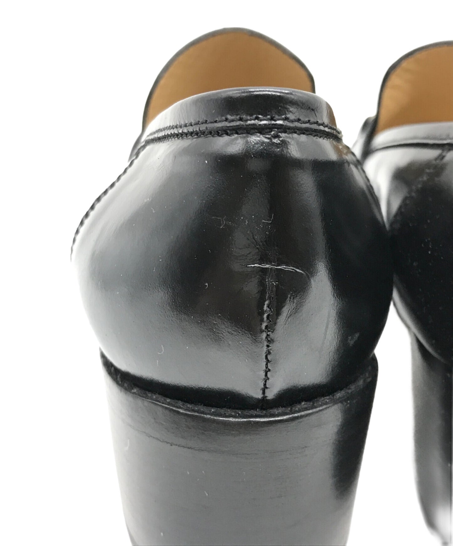 [Pre-owned] GUCCI Horsebit Heel Loafers 100 0382