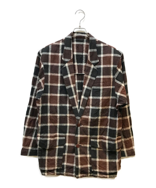 [Pre-owned] ISSEY MIYAKE MEN Archival Cotton Linen Tailored Jacket LG32046