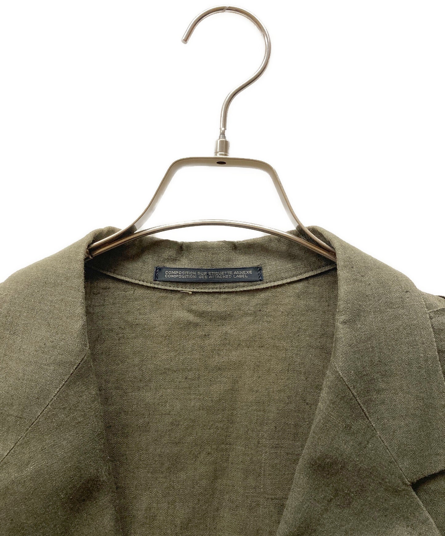 [Pre-owned] YOHJI YAMAMOTO 95SS Shirred linen jacket FB-J02-332