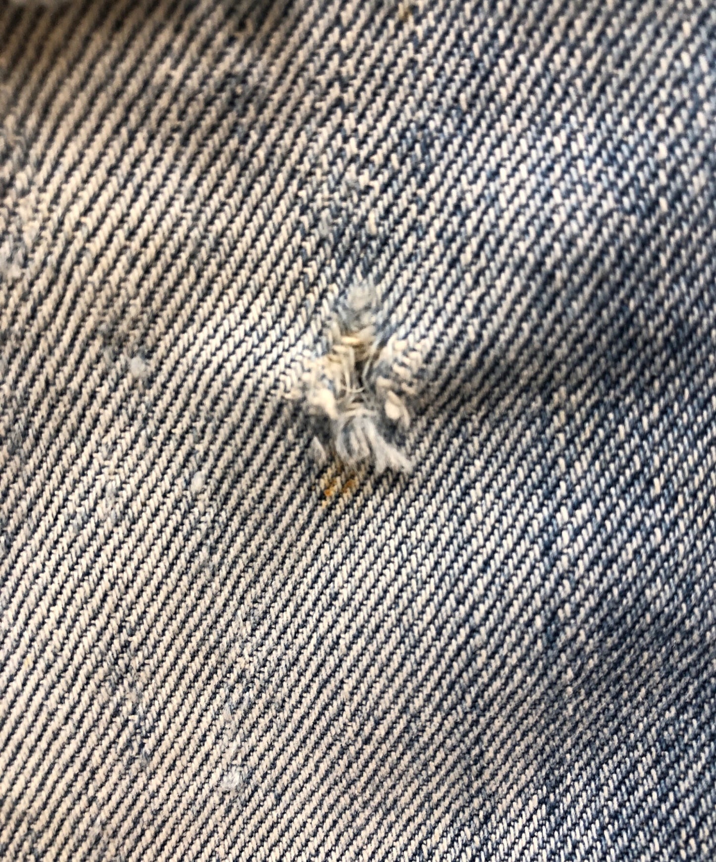 [Pre-owned] Hysteric Glamour Damaged denim pants