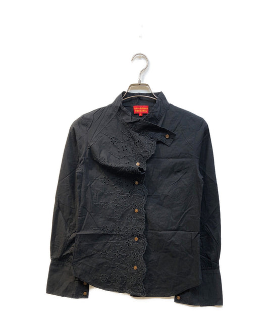 [Pre-owned] Vivienne Westwood RED LABEL Lace combination shaped shirt