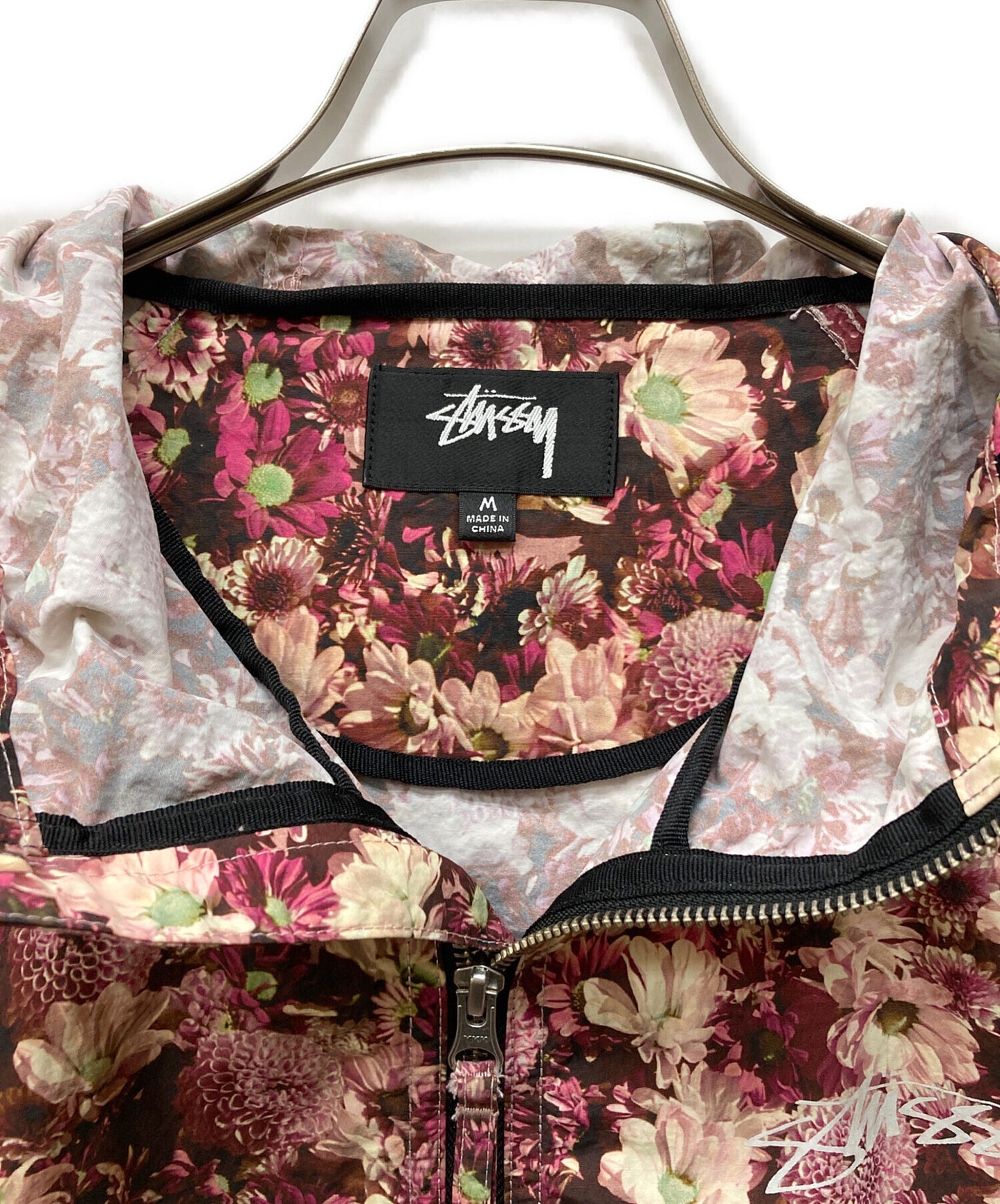 [Pre-owned] stussy BEACH SHELL FLORAL NYLON