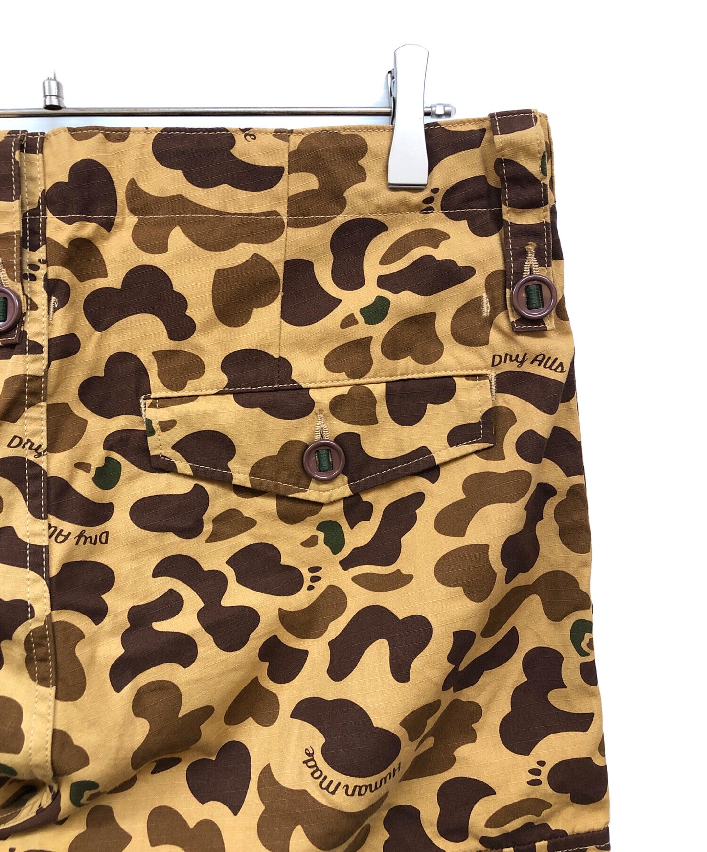 [Pre-owned] HUMAN MADE duck camo cargo pants
