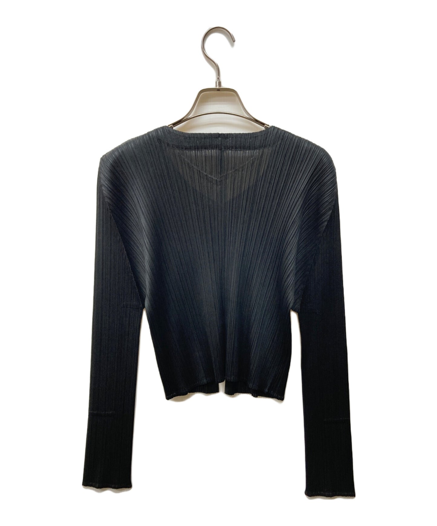 [Pre-owned] PLEATS PLEASE Pleated Colorless Jacket PP01-J0171