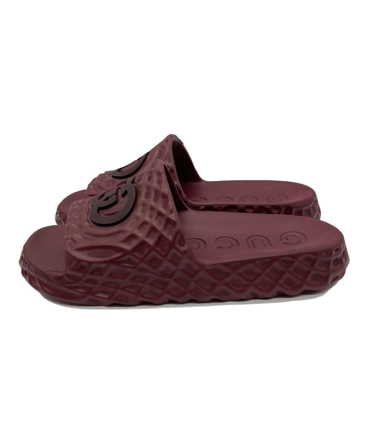 [Pre-owned] GUCCI Interlocking G Sliding sandals 770801