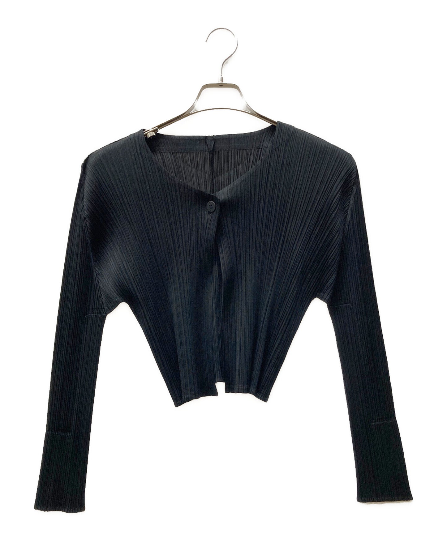 [Pre-owned] PLEATS PLEASE Pre-Z collarless jacket PP01-J0171