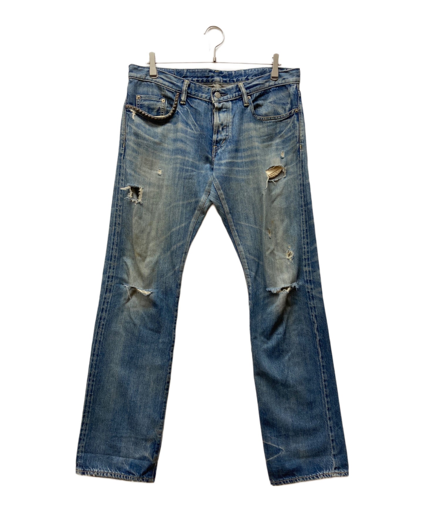 [Pre-owned] Hysteric Glamour Studded Pocket Button Fly Denim 0214AP02