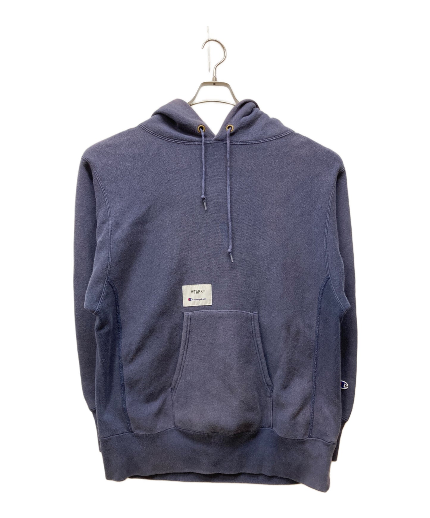 [Pre-owned] WTAPS REVERSE WEAVE HOODED SWEATSHIRT C8-T109
