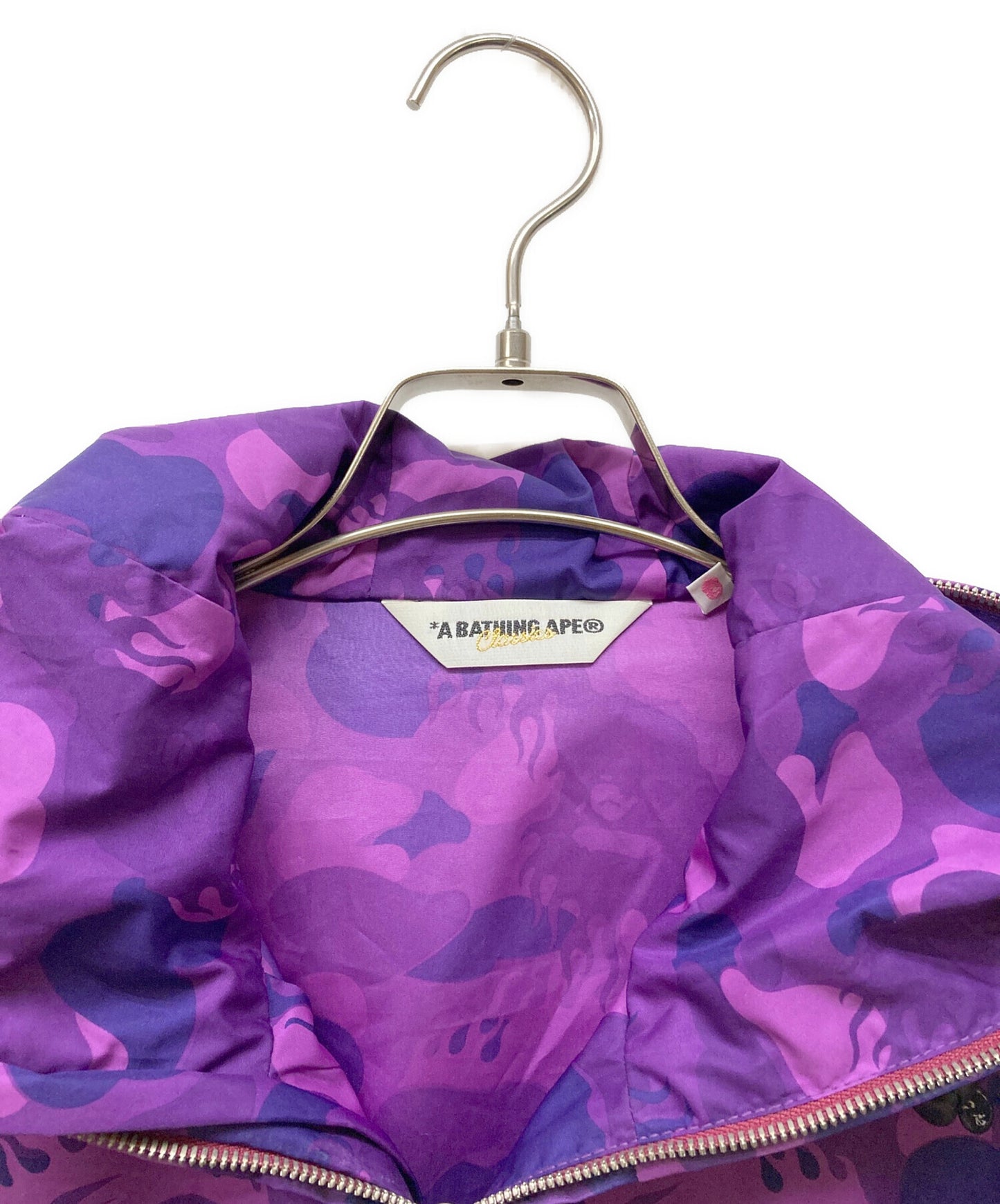 [Pre-owned] A BATHING APE Fire Camo Nylon Parka