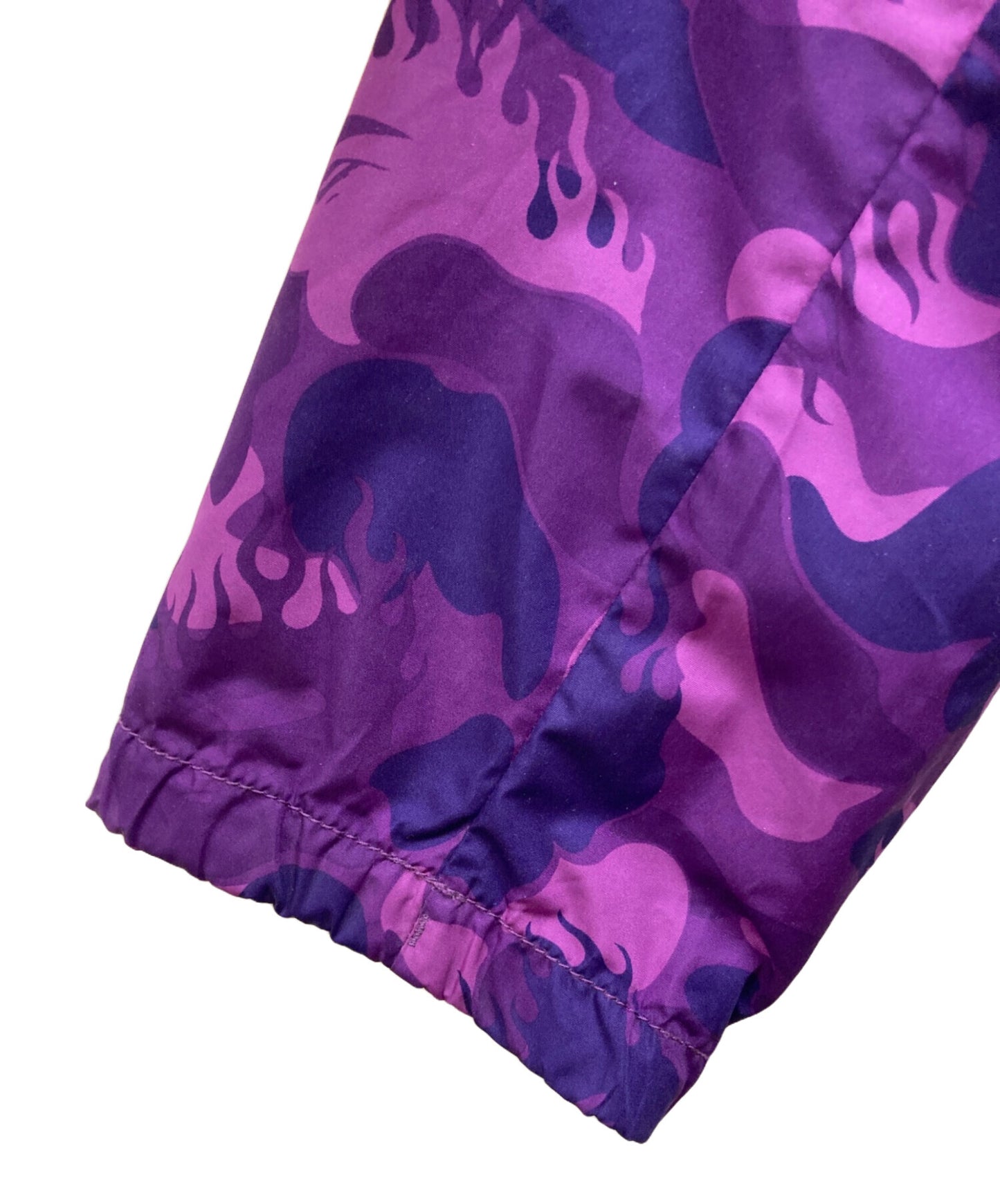 [Pre-owned] A BATHING APE Fire Camo Nylon Parka