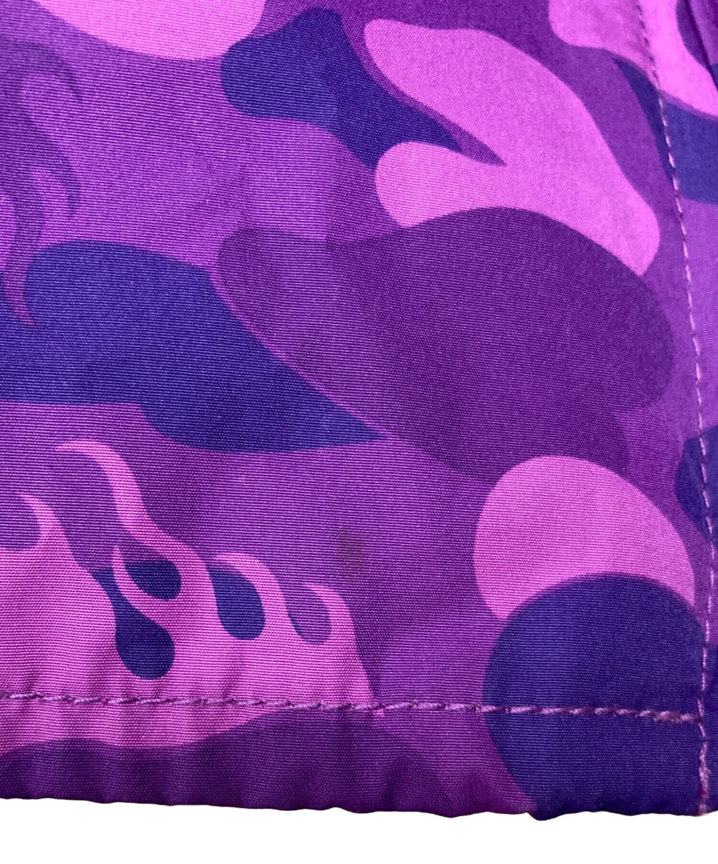 [Pre-owned] A BATHING APE Fire Camo Nylon Parka