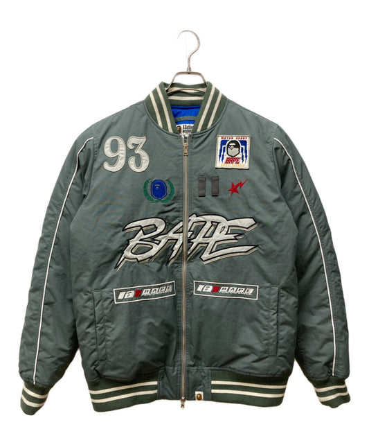 [Pre-owned] A BATHING APE Racing Down Jacket 001hjf801007x