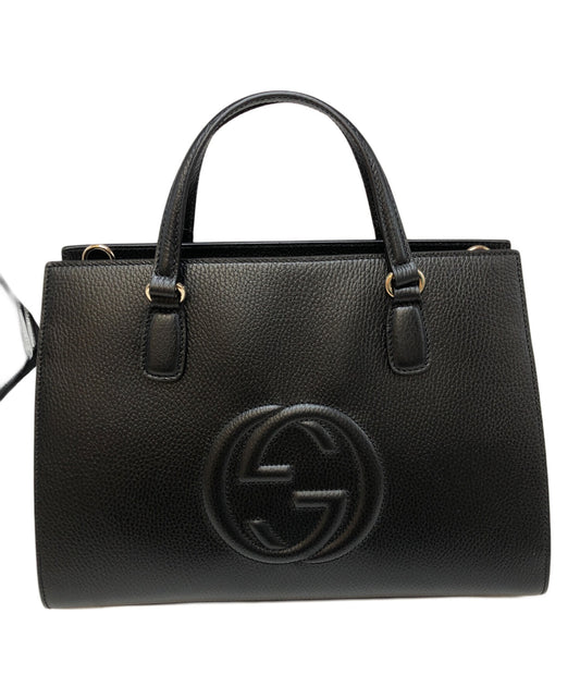 [Pre-owned] GUCCI Interlocking Soho Shoulder Bag 607721